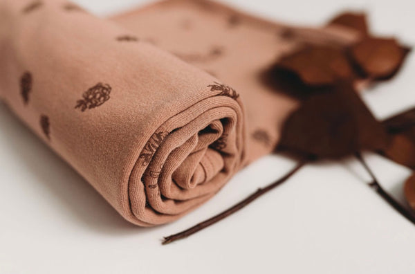 Fall Organic Swaddling Blanket