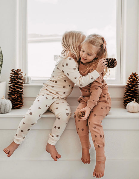 Kids Printed Fall PJ Set