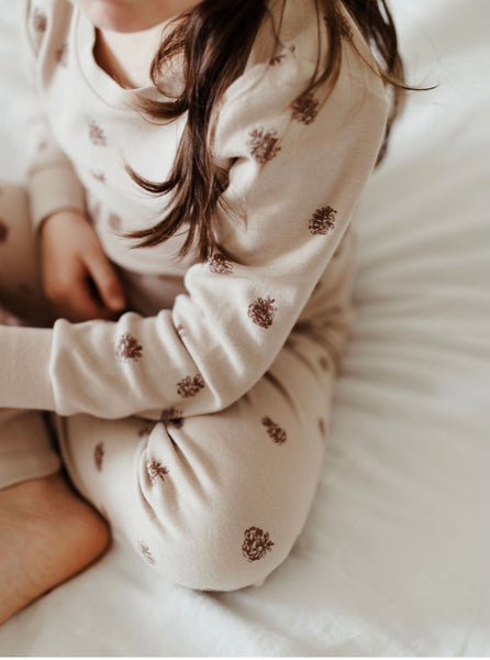 Kids Printed Fall PJ Set