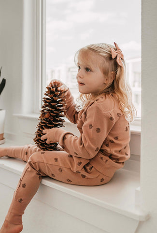 Kids Printed Fall PJ Set