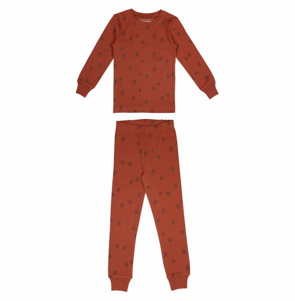 Kids Printed Fall PJ Set