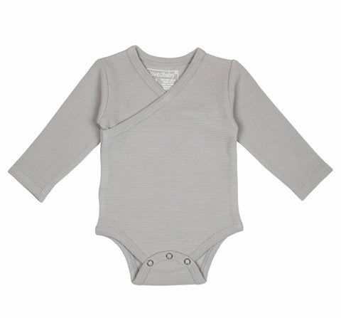 Corduroy Wrap Bodysuit