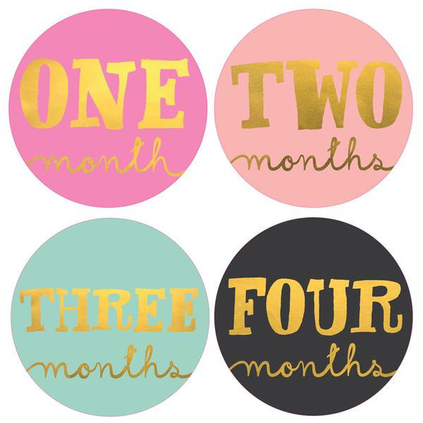 Little Jewel Monthly Stickers