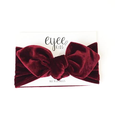 Velvet Top Knot