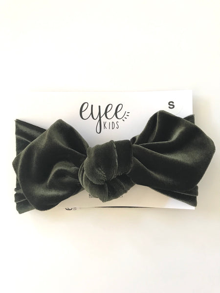 Velvet Top Knot